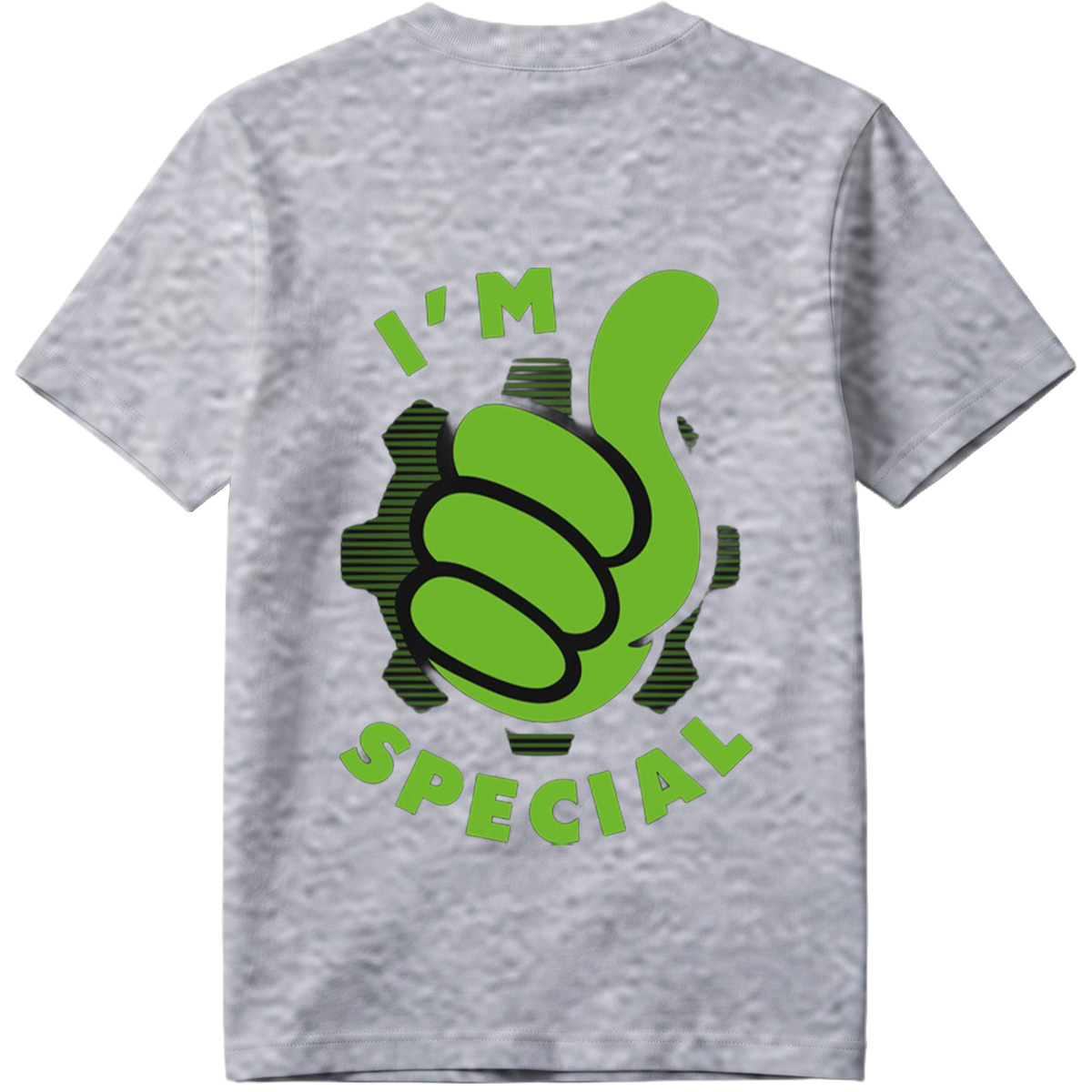 I'm Special - Green Thumbs Up Logo - Tee