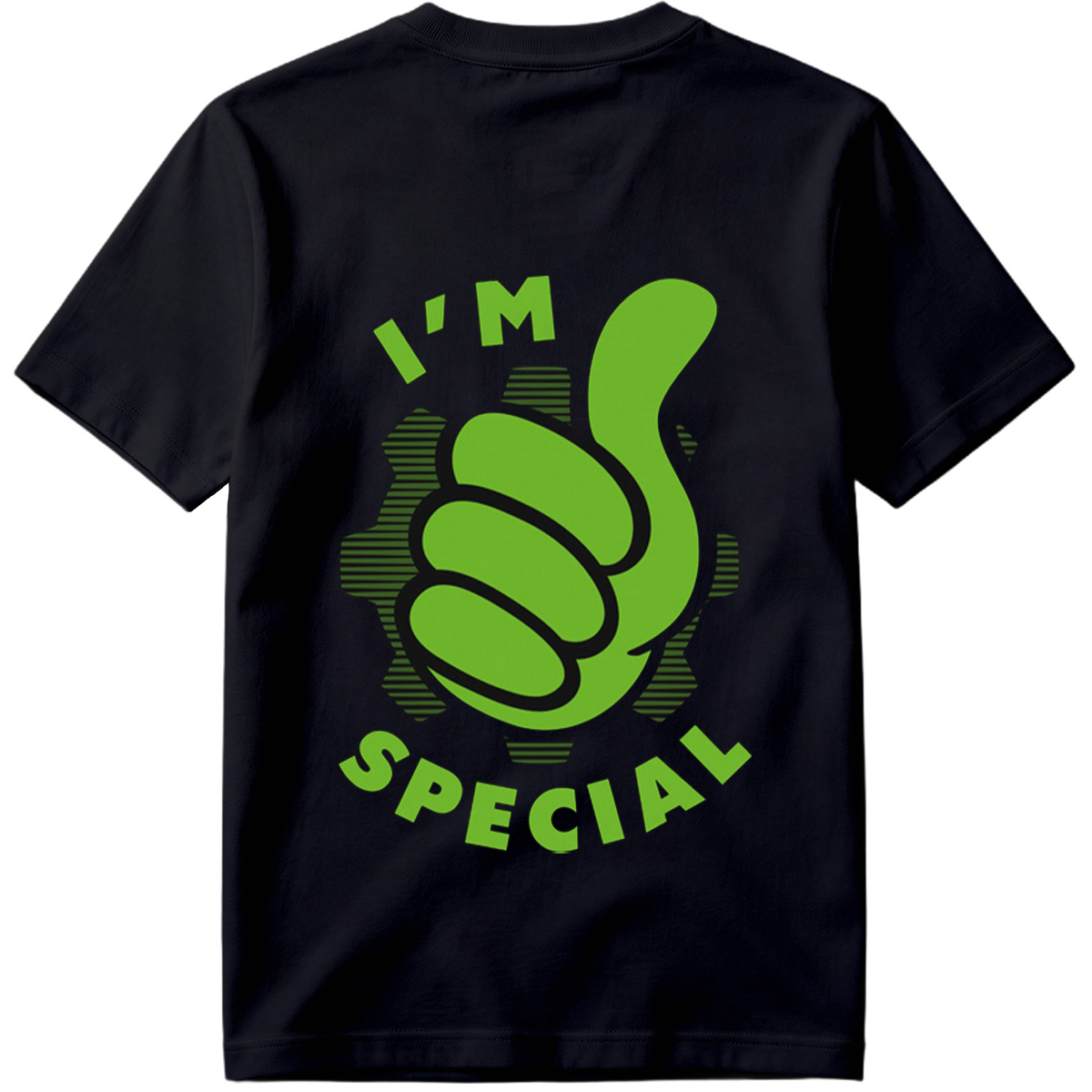 I'm Special - Green Thumbs Up Logo - Tee