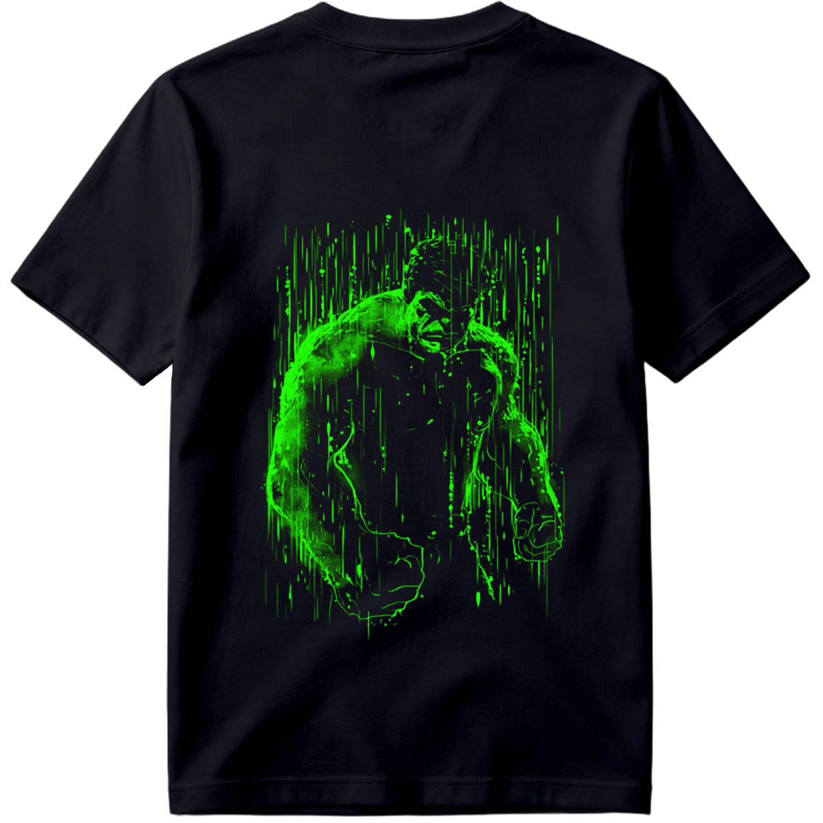 Hulk in Matrix Style - Tee