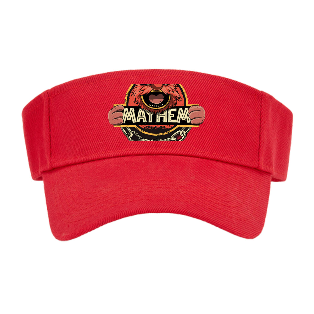 Animal from The Muppets: Mayhem Logo -  Visor cap