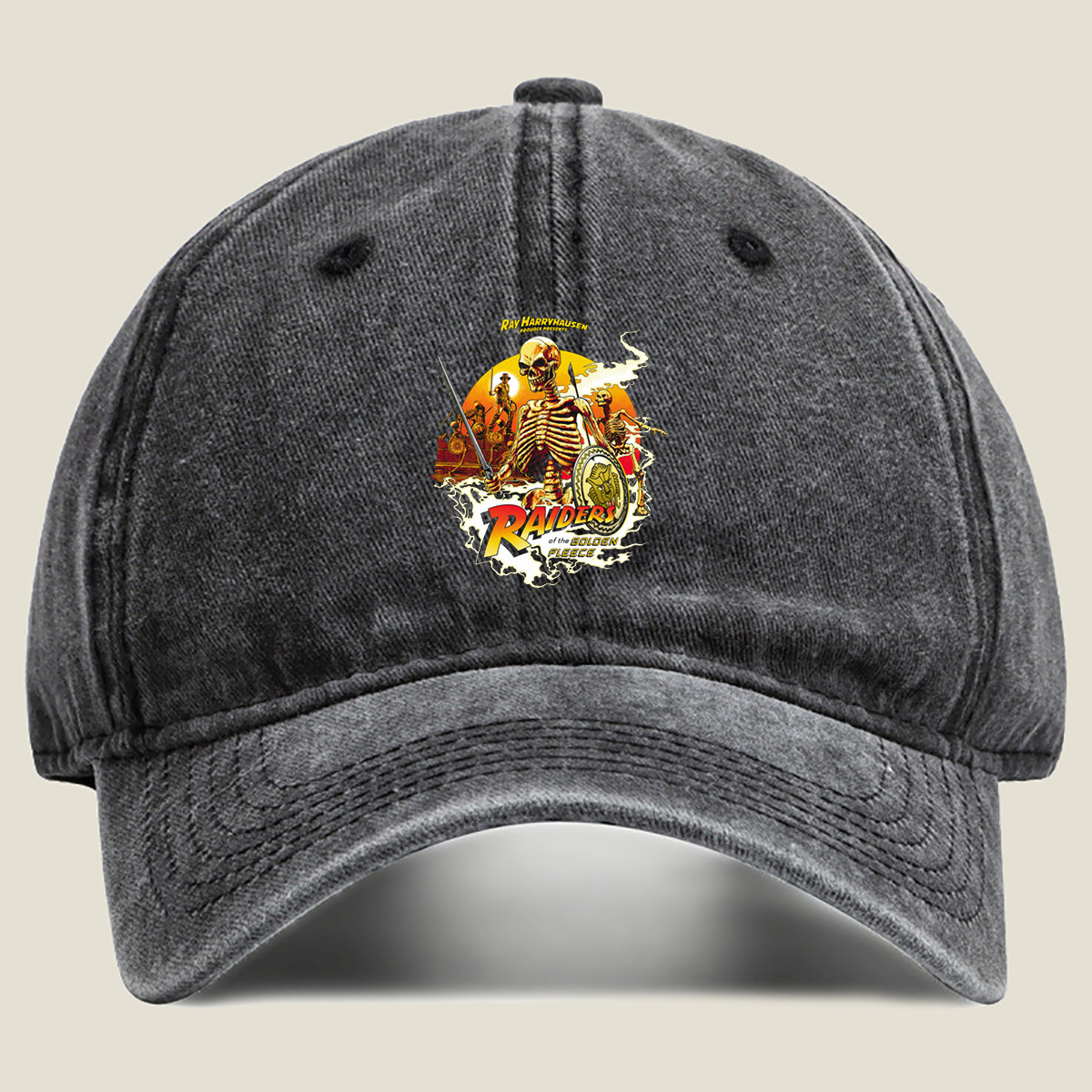 Raiders of the Golden Fleece - Ray Harryhausen Presents - Washed Denim - Baseball Cap