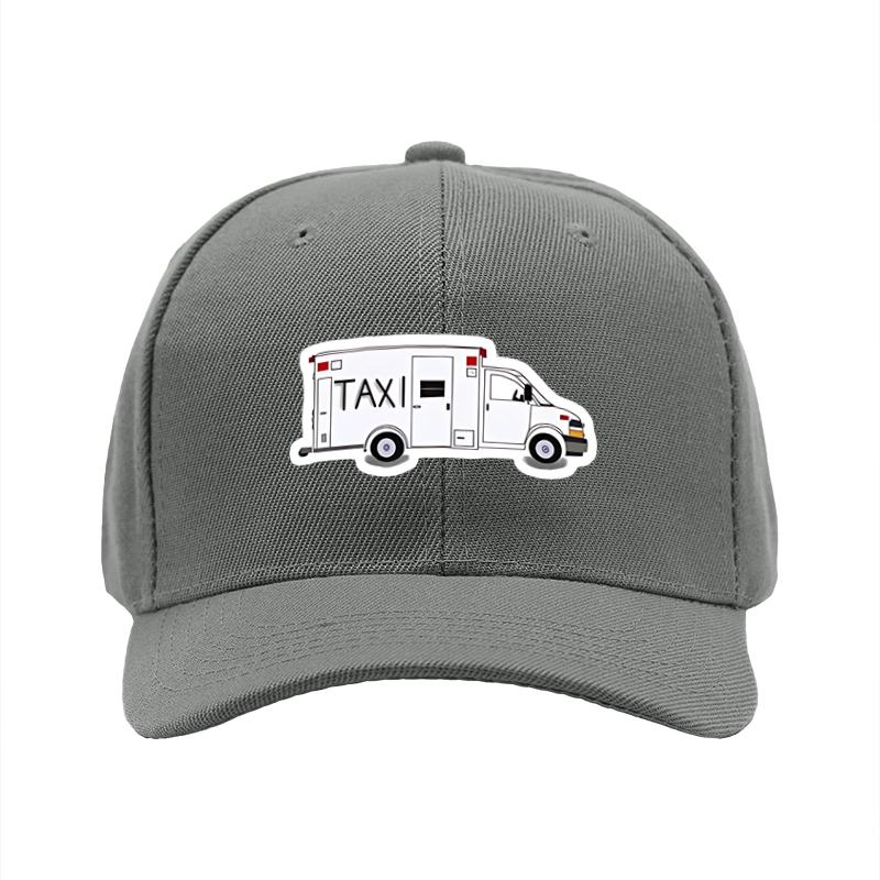 1pc New Baseball Cap with Taxi Van Print Design Unisex Adjustable Hat for Outdoor Activities and Daily Wear Suitable for Adults and Teens