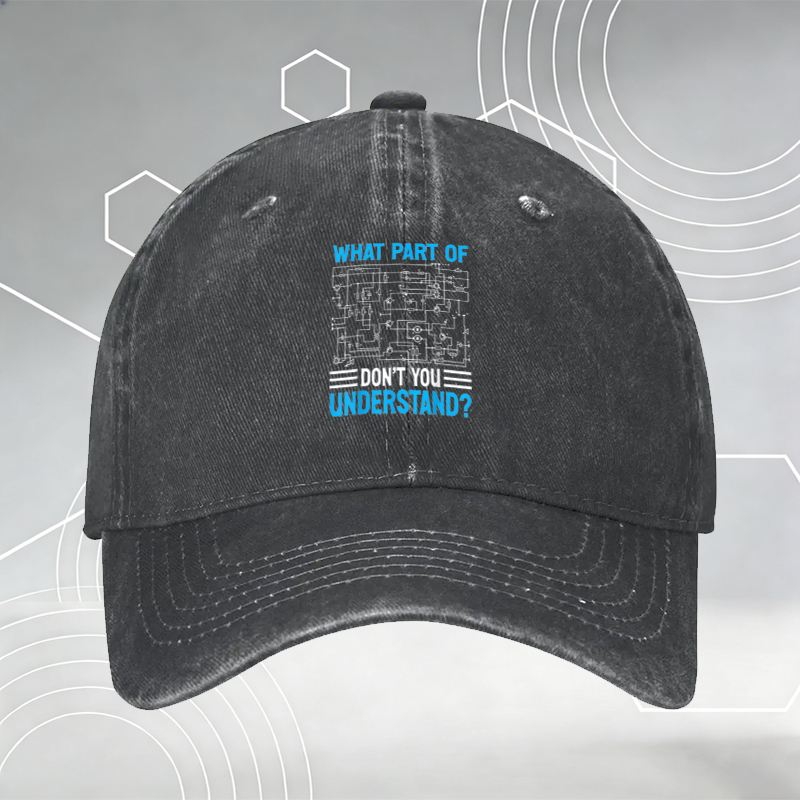 New Baseball Cap with Fish Print 