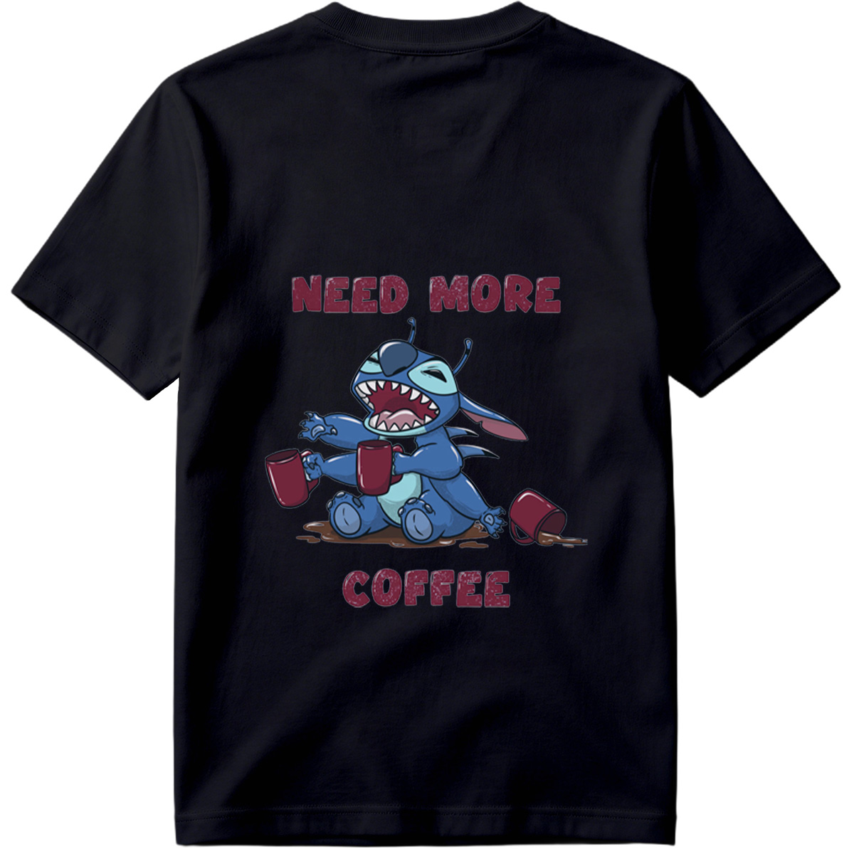 Stitch Needs More Coffee - Tee