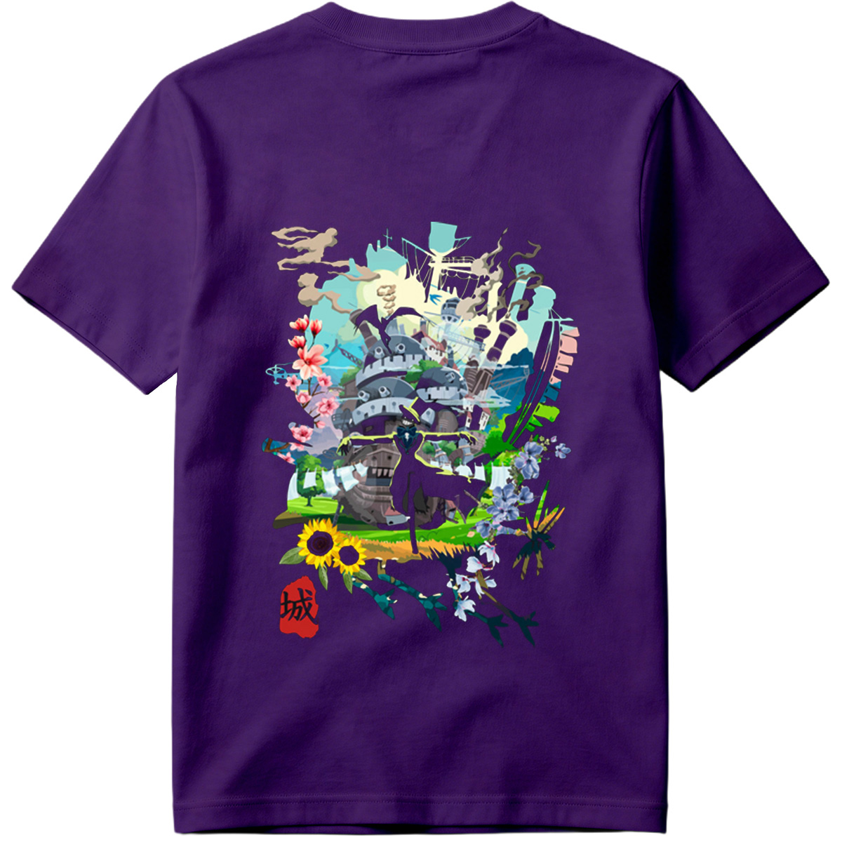 Castle of the Ninja and the Sunflower - Tee