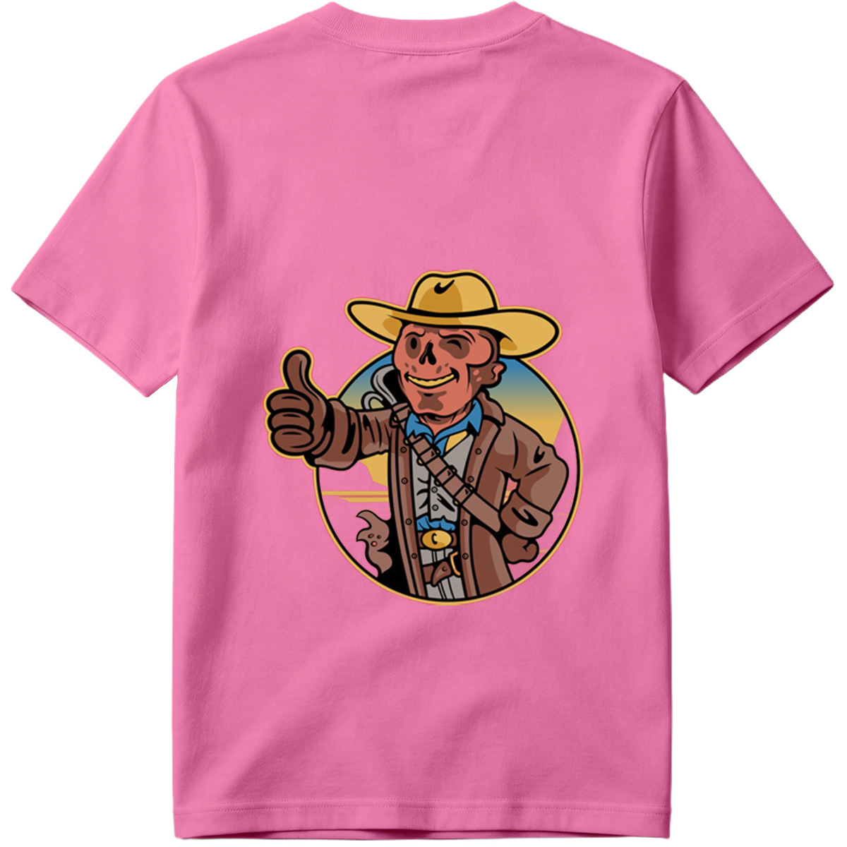 Cowboy Skeleton Thumbs Up - Tee