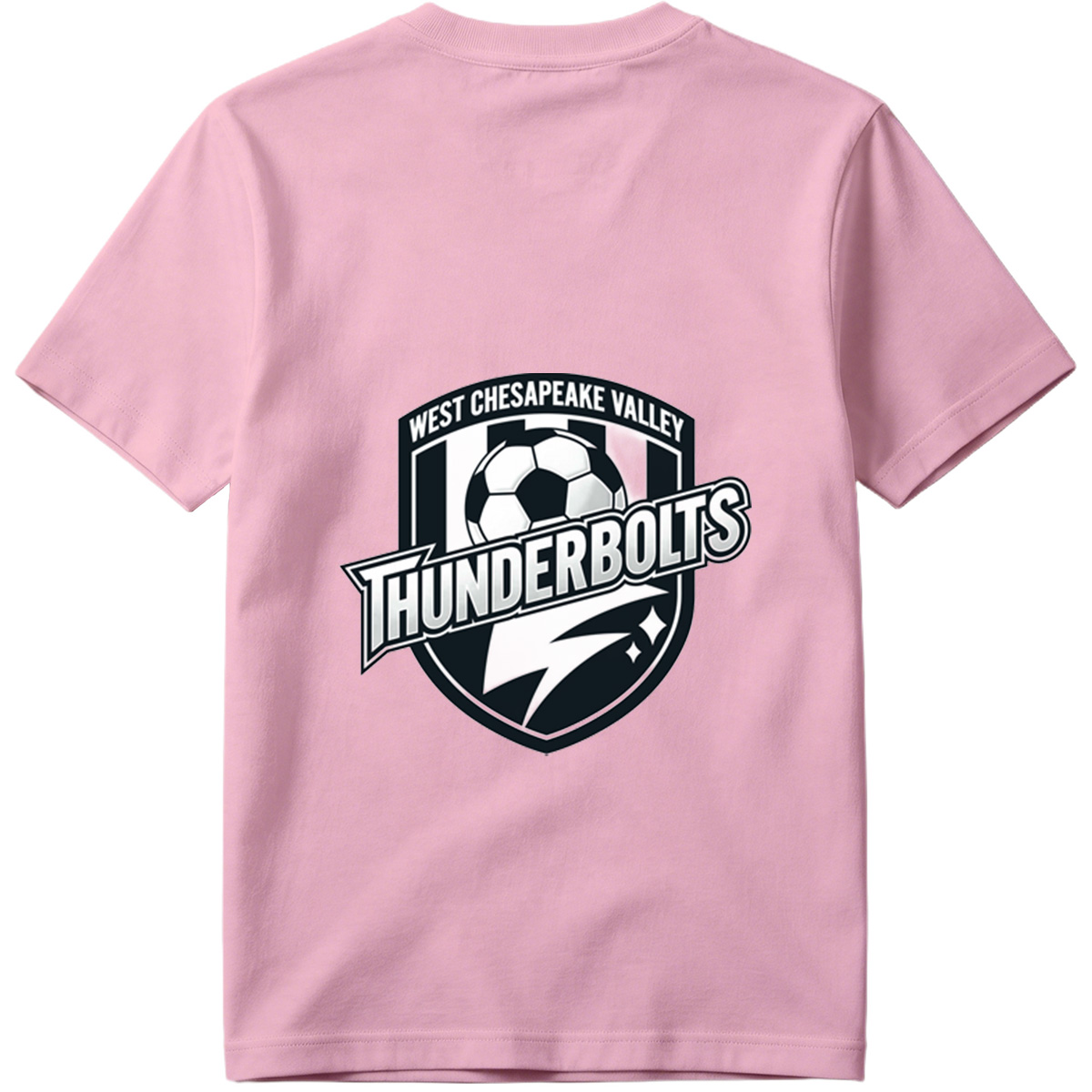 West Chesapeake Valley Thunderbolts Soccer Team Logo - Tee