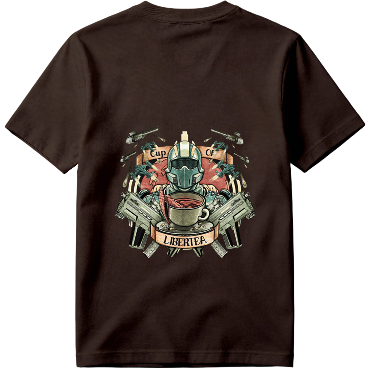 Cup of LiberteA: The Armored Tea Master - Tee