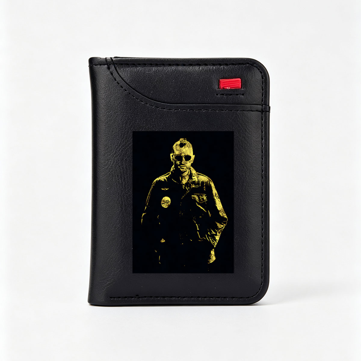Top Gun Maverick Pilot in Flight Jacket - Vertical Style Wallet