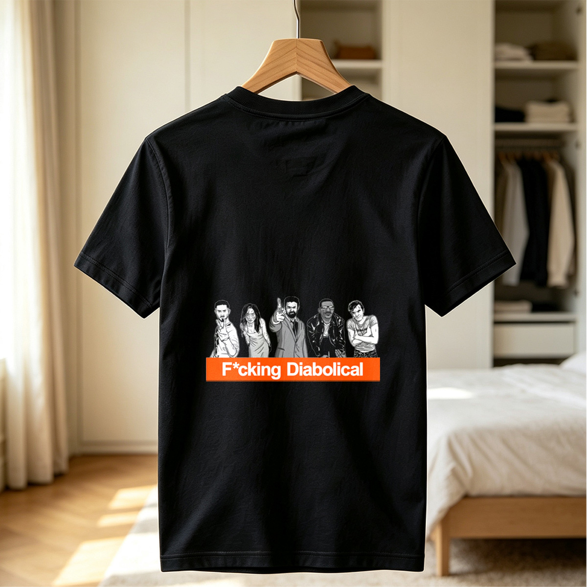 F*cking Diabolical: The Cast of the Dark Comedy Series - Tee