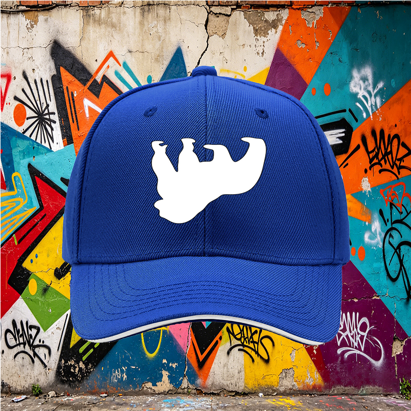 Unisex Classic Sandwich Hat with Lion Silhouette Print - Lightweight Cotton Baseball Cap for Outdoor Activities, Travel, and Casual Wear - Ideal for Adults Seeking Stylish Sun Protection and Comfortable Fit