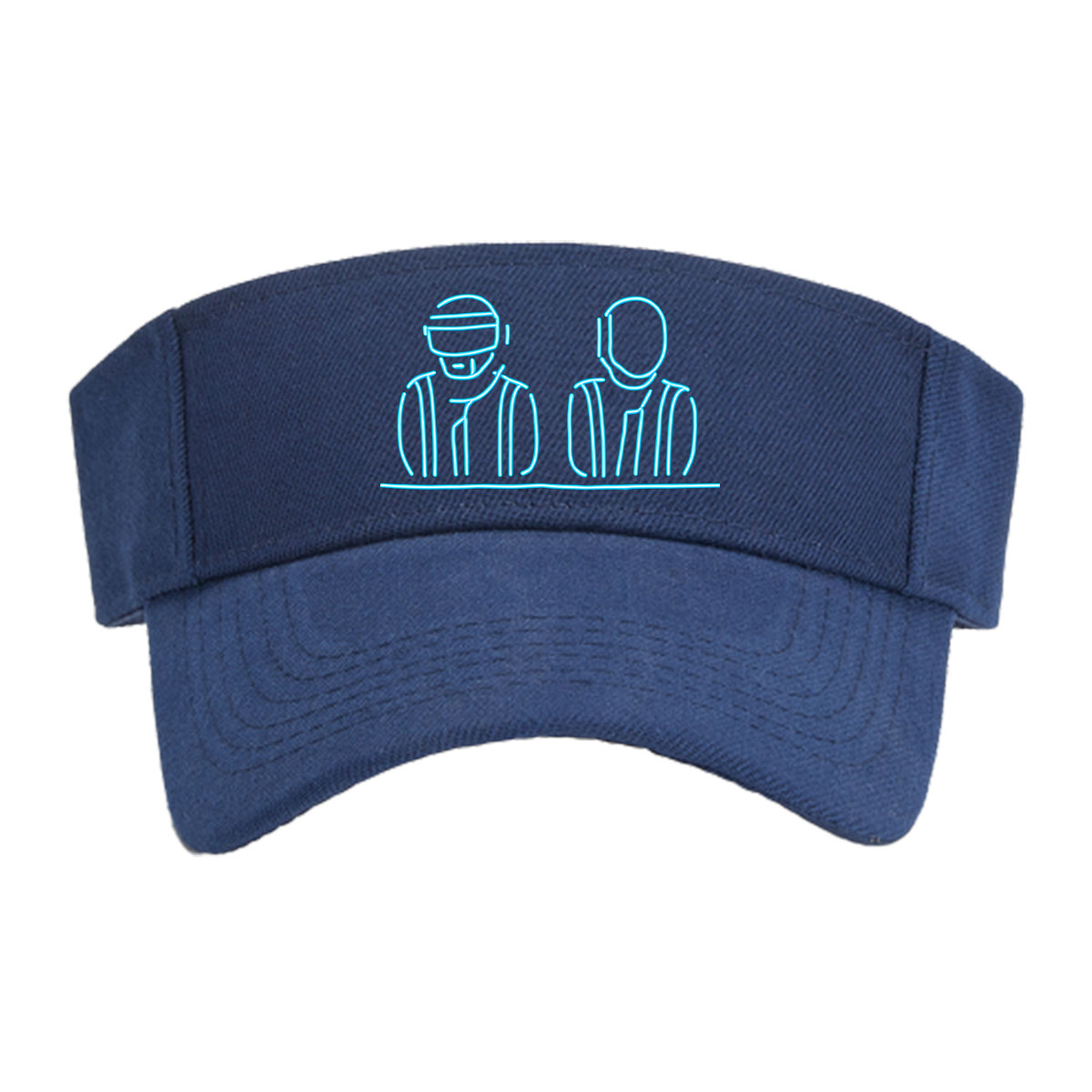 Daft Punk DJ Performance Outline -  Visor cap