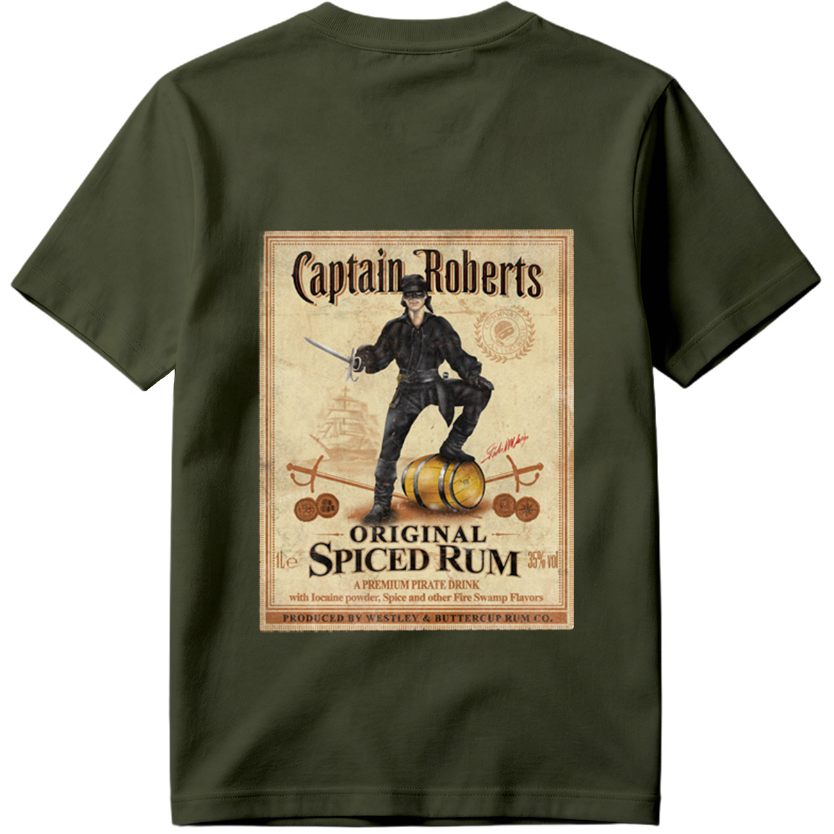 Captain Roberts Original Spiced Rum - Tee