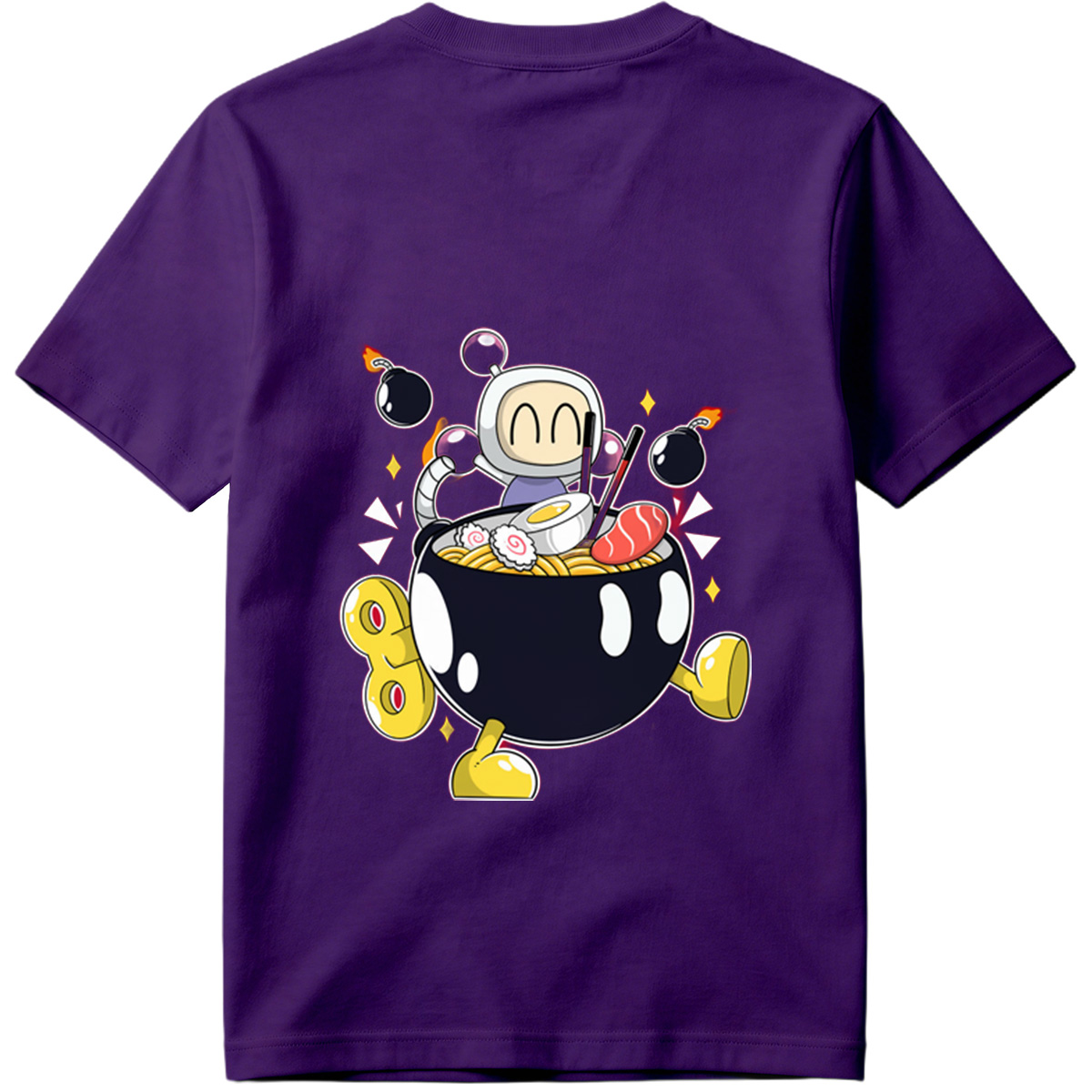 Bomberman and Ramen Bowl Adventure - Tee