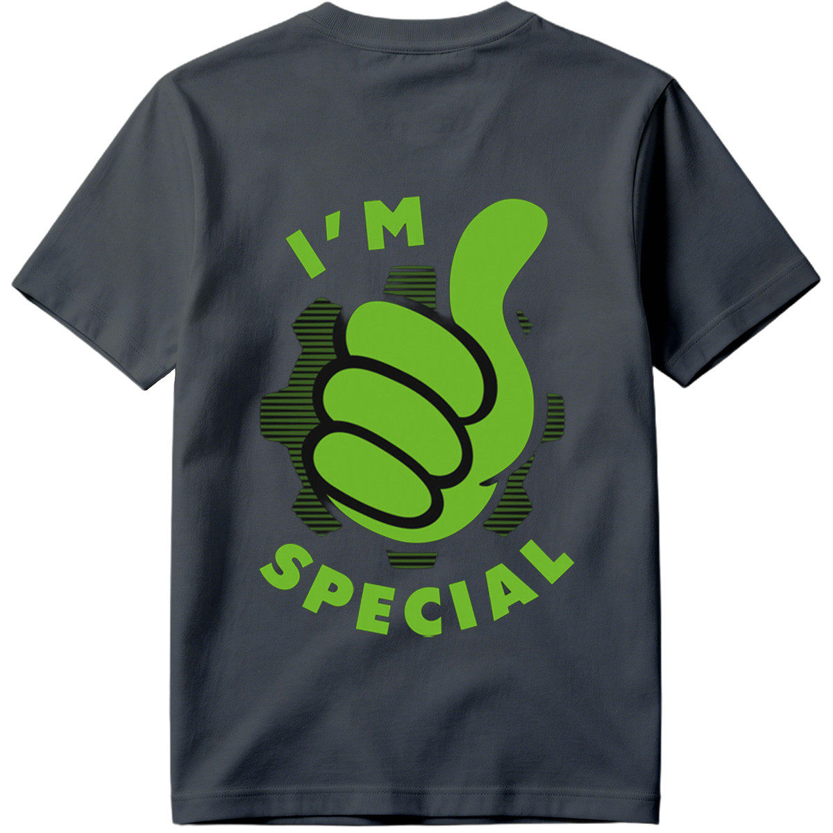 I'm Special - Green Thumbs Up Logo - Tee
