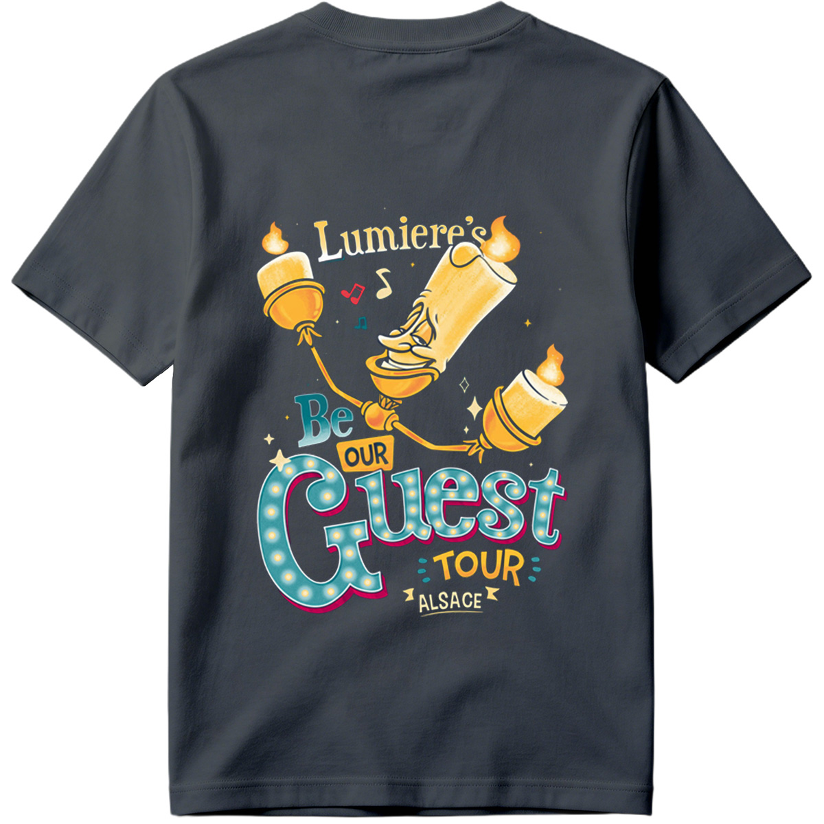 Lumiere's Be Our Guest Tour Alsace - Tee