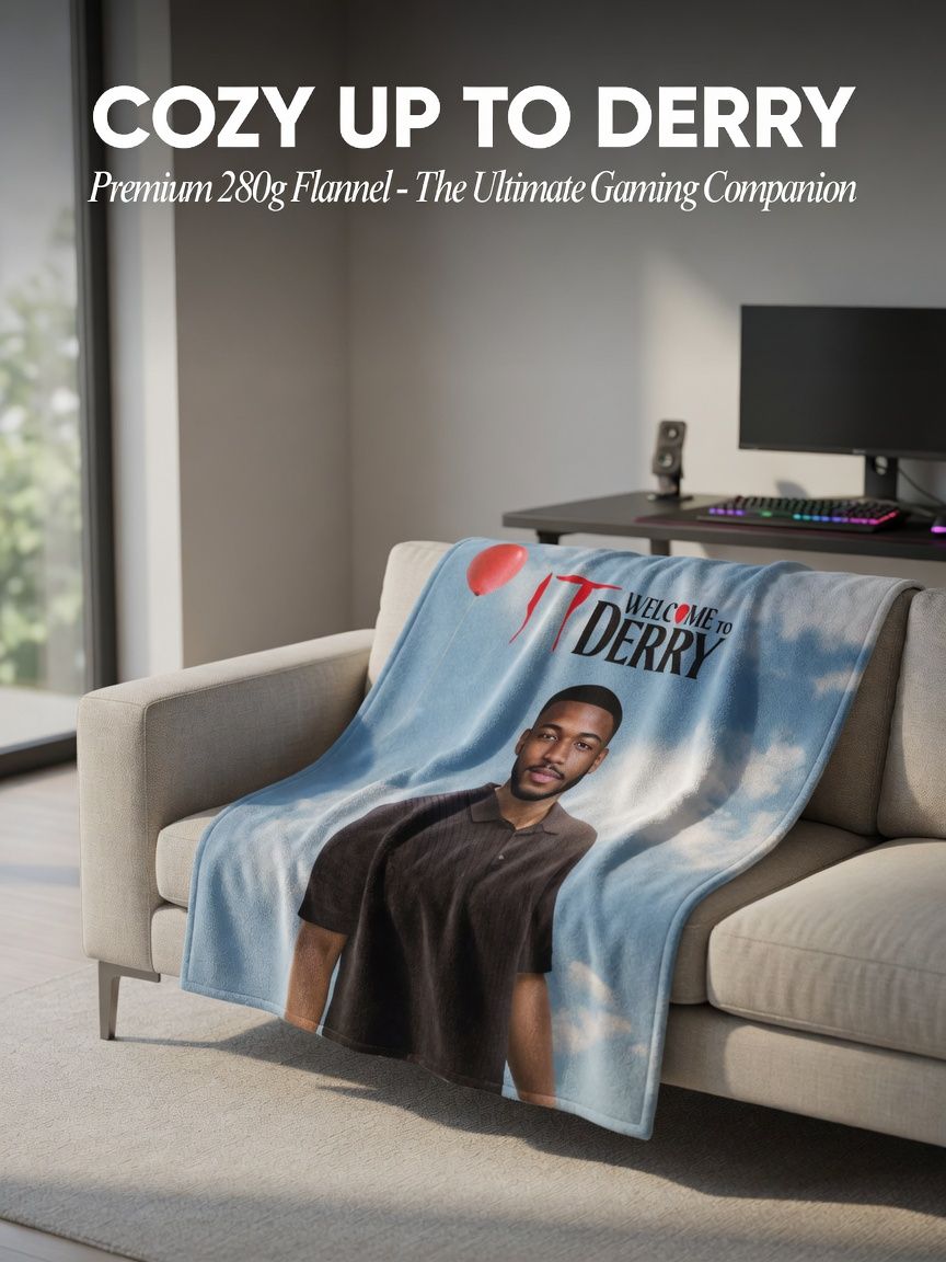 Custom Photo Blanket Personalized Face Portrait Throw Soft Flannel Fleece Quilt Ideal Customized Gift for Family