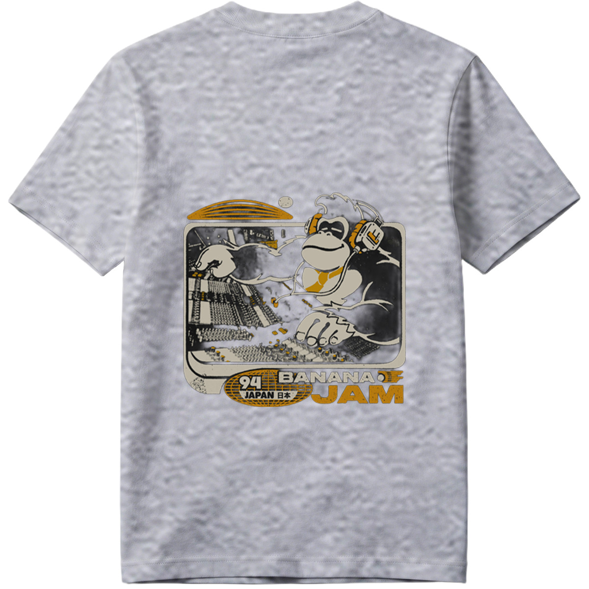 Banana Jam 94 Japan - Monkey DJ Character - Tee