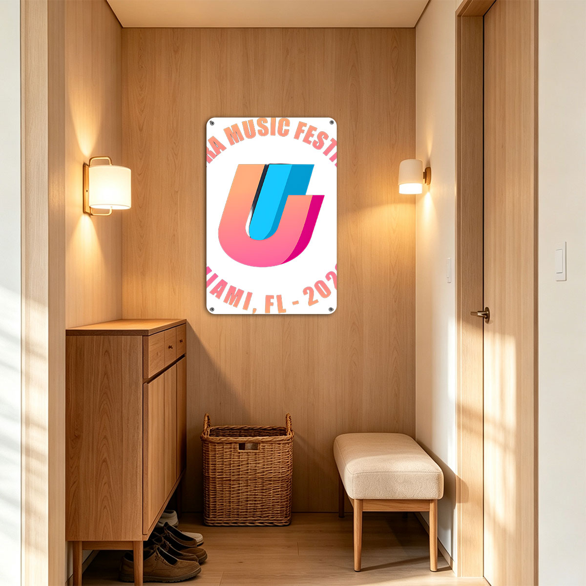 Ultra Music Festival Miami, FL - 2026 Logo - painting