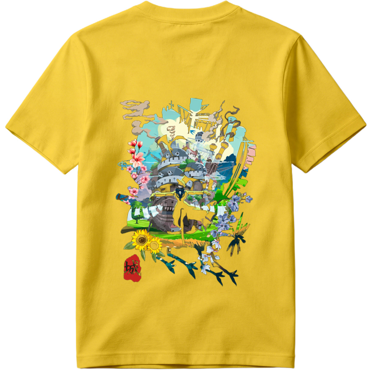 Castle of the Ninja and the Sunflower - Tee