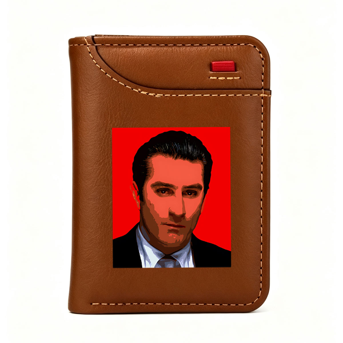 Al Pacino in a Pop Art Style Portrait - Vertical Style Wallet