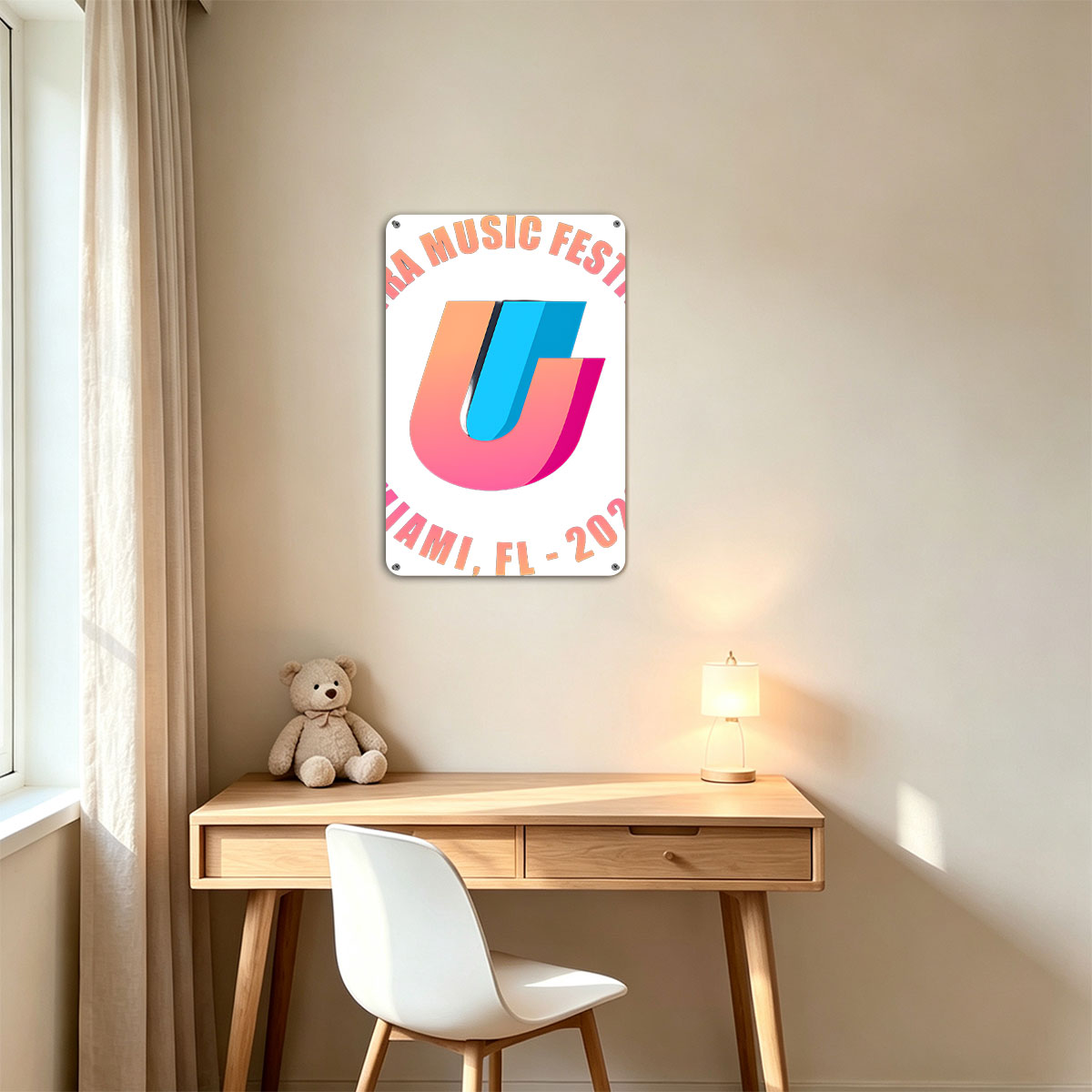 Ultra Music Festival Miami, FL - 2026 Logo - painting