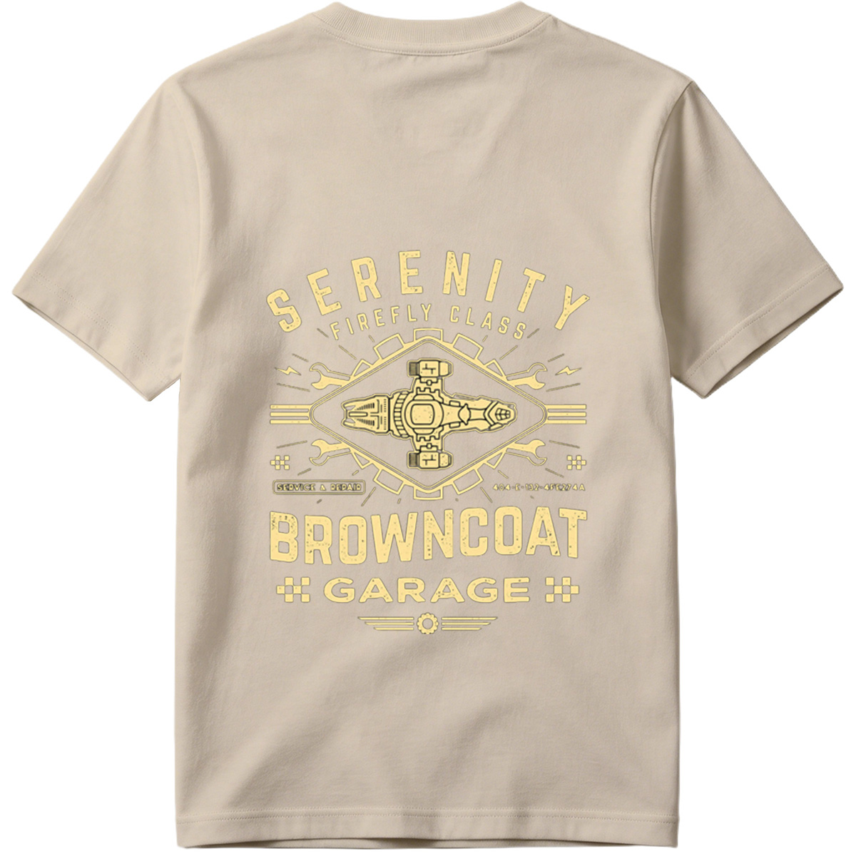 Serenity Firefly Class Browncoat Garage - Tee