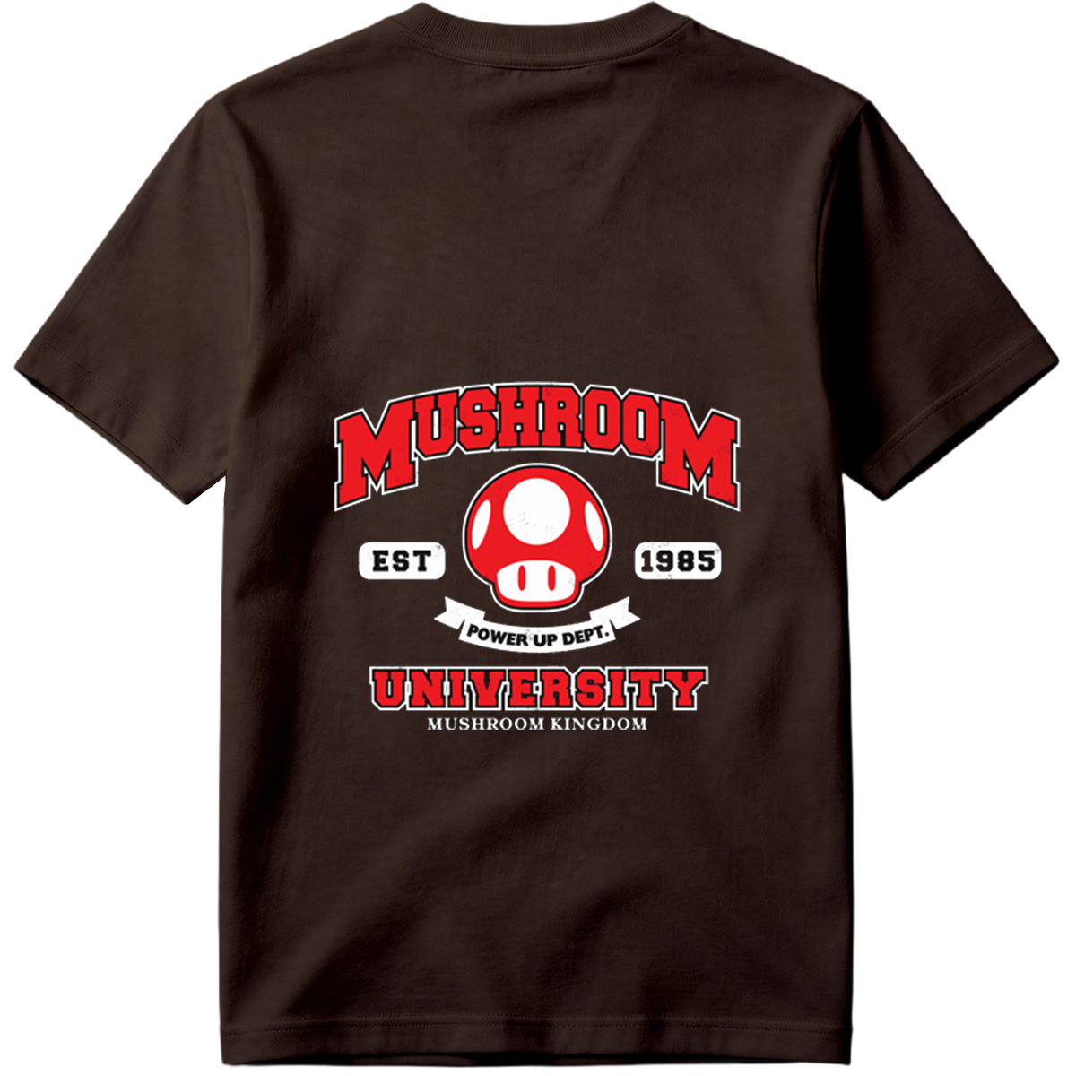 Mushroom University: Power Up Dept. - Mario Mushroom Kingdom - Tee