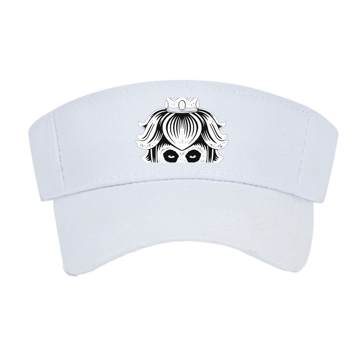 Peaches - Skull Queen with Crown -  Visor cap