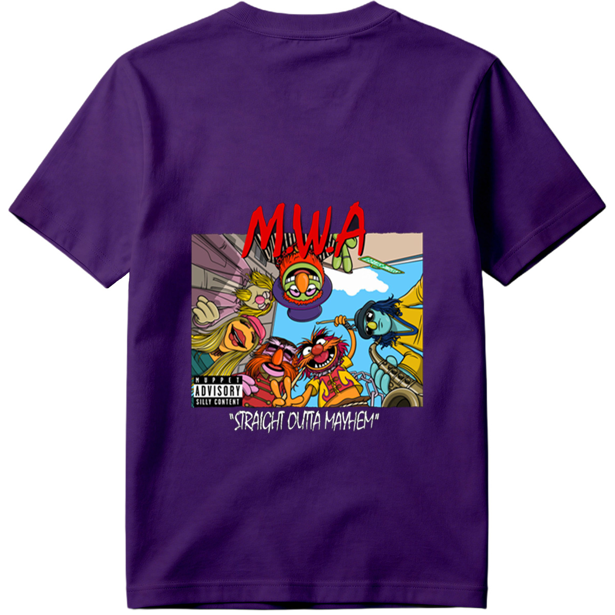 Muppets: M.W.A - Straight Outta Mayhem - Tee