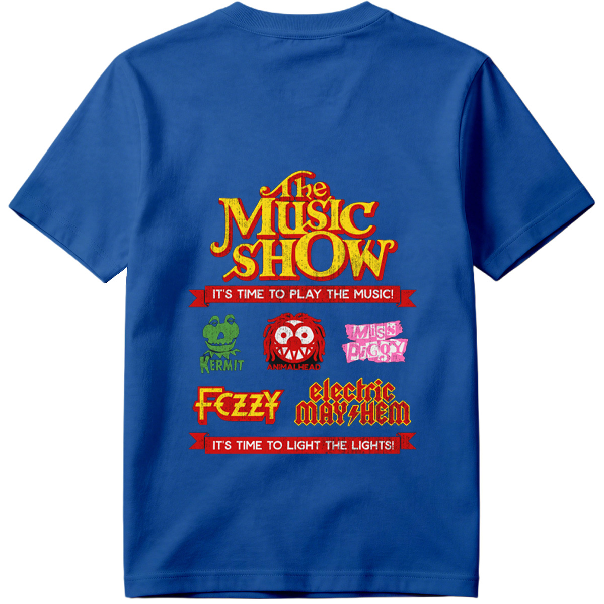 The Music Show: Kermit, Animalhead, Miss Piggy, Fozzy, Electric Mayhem - Tee