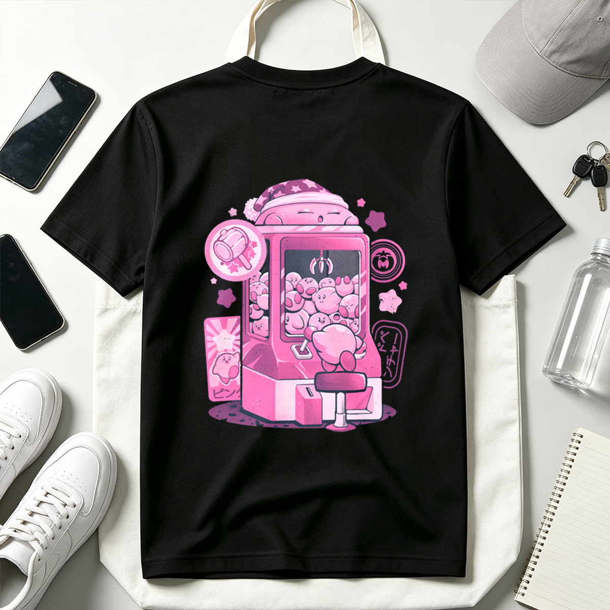 Kirby Claw Machine Adventure - Tee