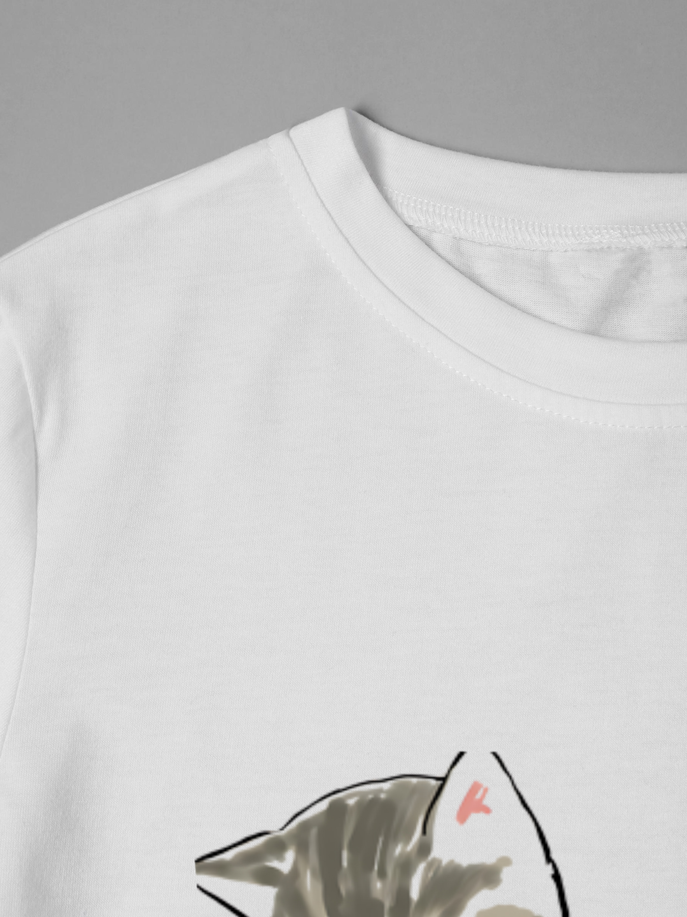 Men's Printed T-Shirt Featuring Cute Cartoon Cats with Expressive Eyes and Playful Design, Casual Round Neck Summer Lightweight Breathable Short Sleeve T-Shirt for Daily Wear, Outdoor Activities, and Pet Lovers
