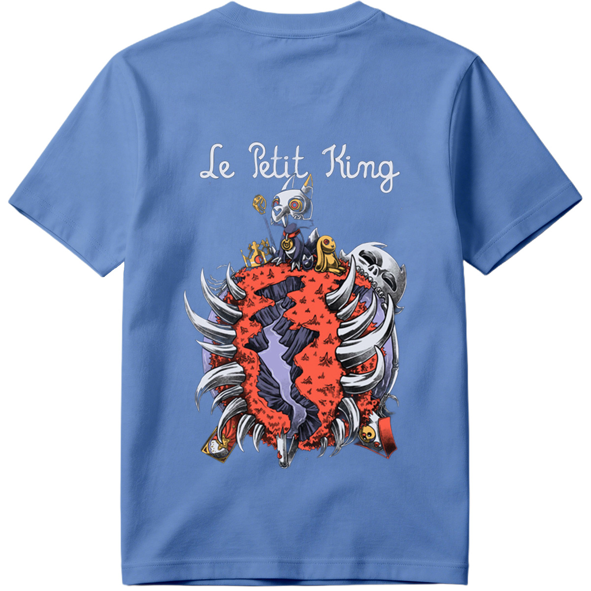 Le Petit King: The Skeletal Cat King and His Kingdom - Tee