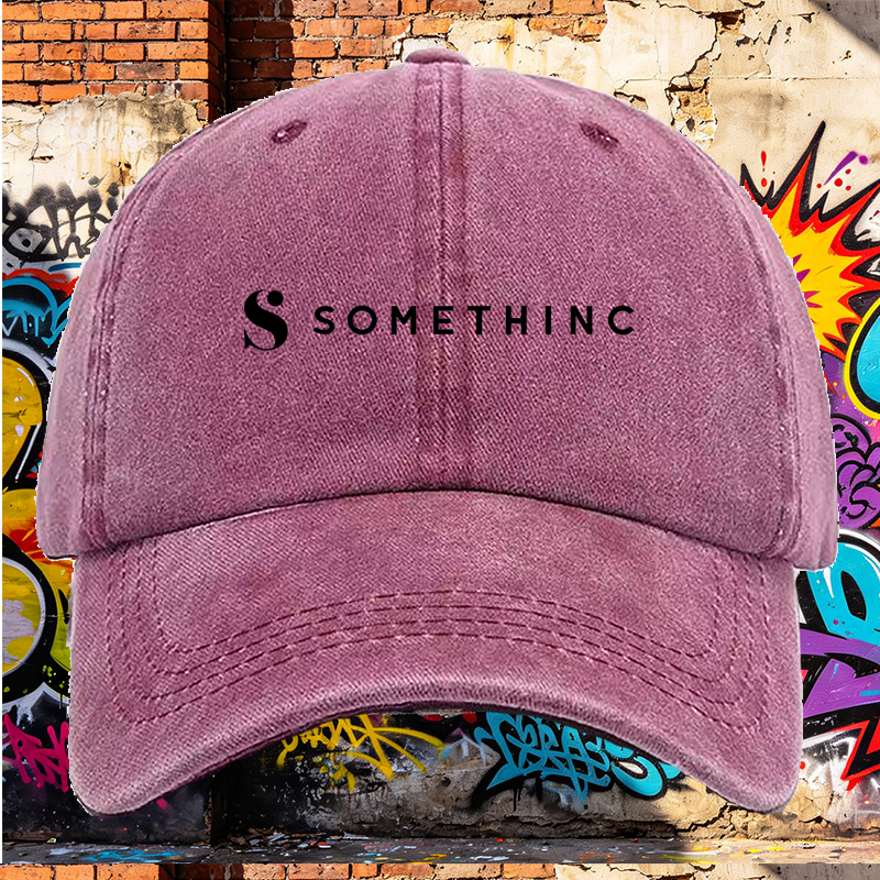 Men's Printed Washed Cap with 