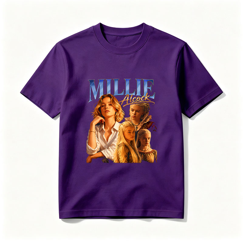 Millie Alcock: From Modern Glamour to Medieval Elegance - Tee