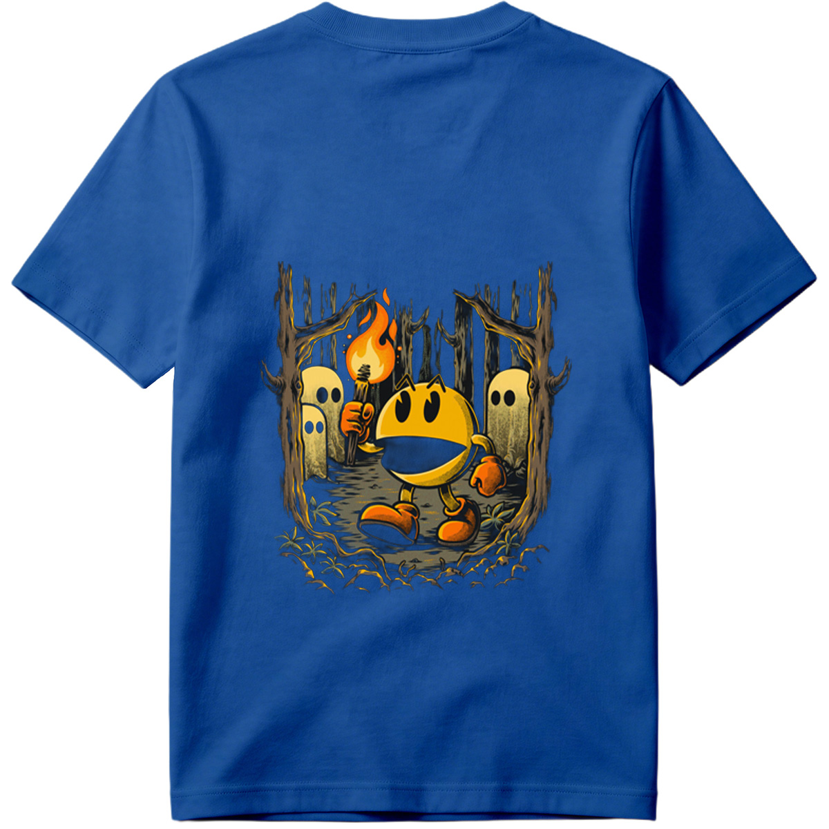 Pac-Man in the Haunted Forest - Tee