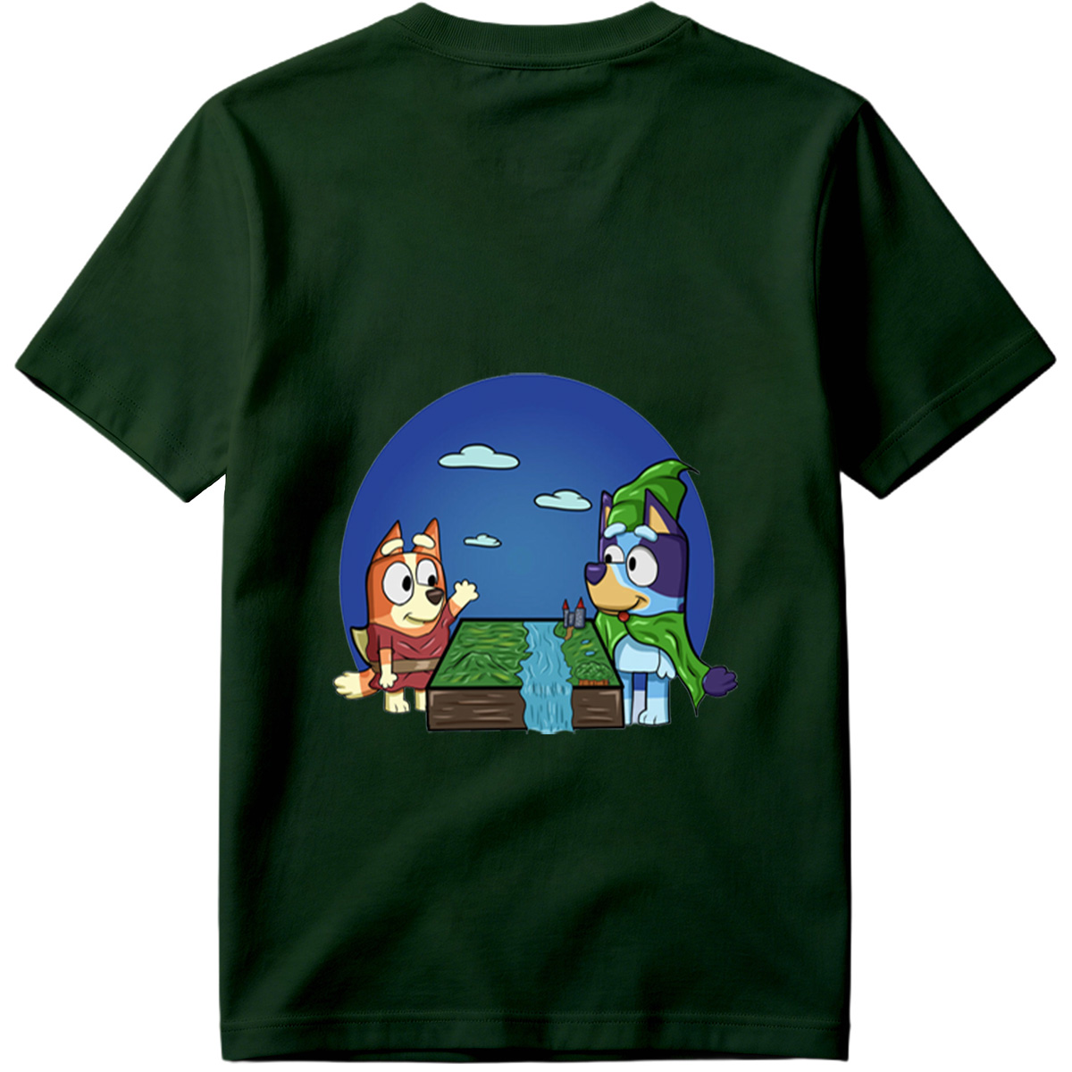 Bluey and Bingo in a Fantasy Adventure - Tee