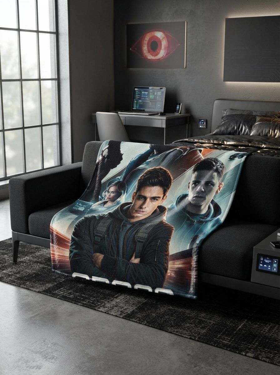 Custom Photo Flannel Fleece Blanket Personalized Face Poster Ultra Soft Anti Pilling Throw for Bed Sofa Couch Movie