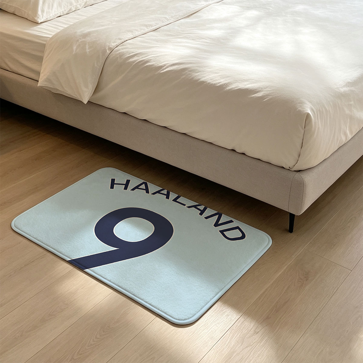 Haaland 9 - Manchester City Football Jersey - Flannel floor mat