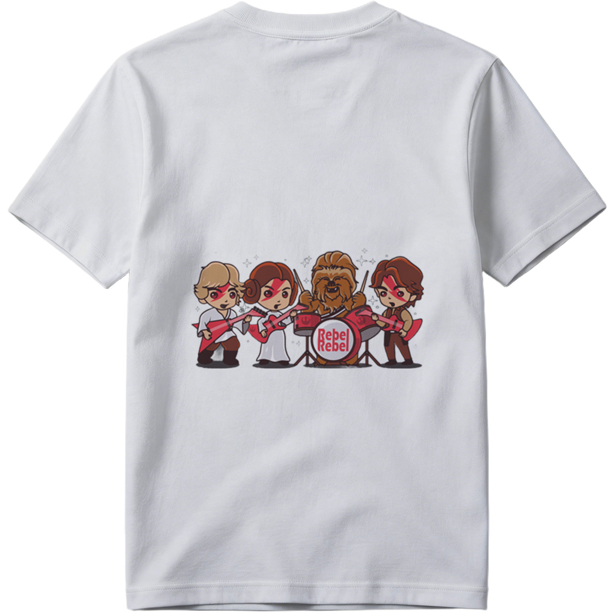 Star Wars Rebel Band: Luke, Leia, Chewbacca, and Han - Tee