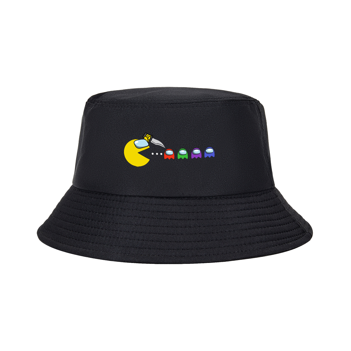 Pac-Man Meets Among Us Characters - Fisherman's Hat