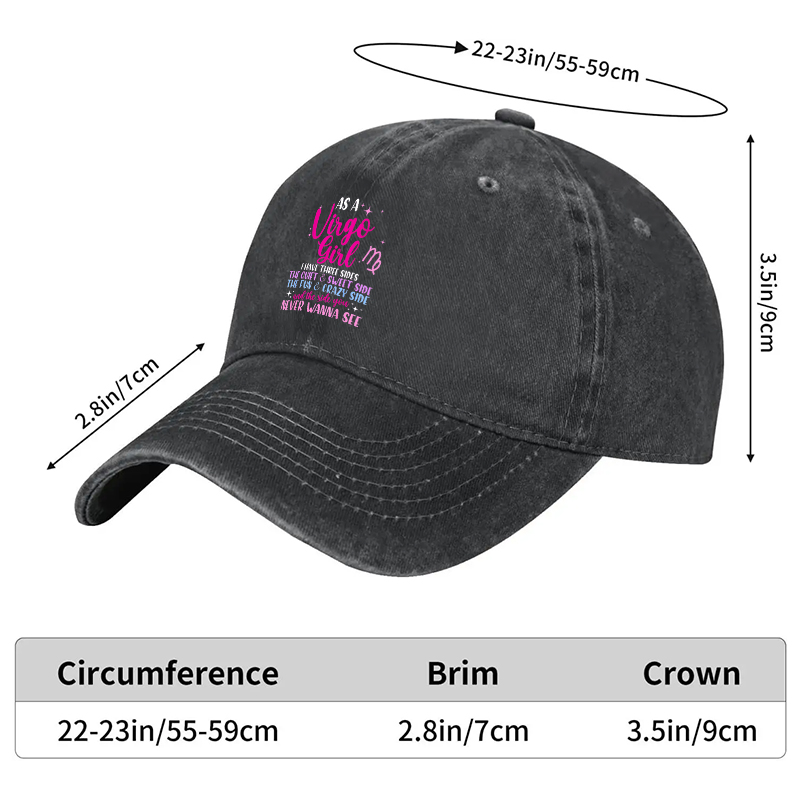 New Baseball Cap with Funny Giraffe 