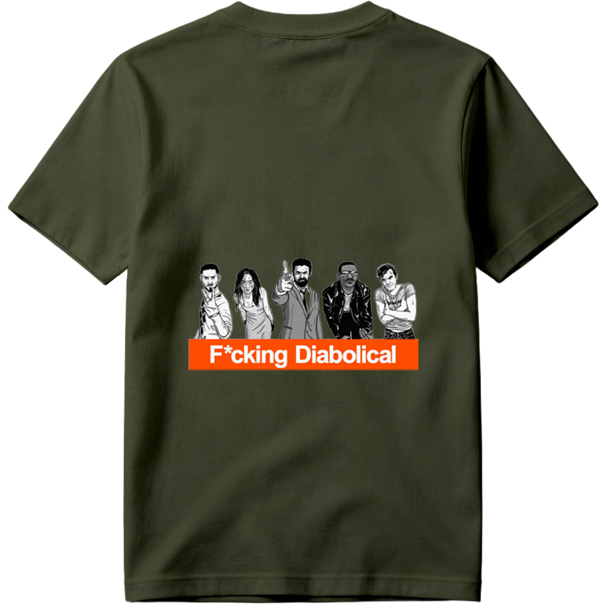 F*cking Diabolical: The Cast of the Dark Comedy Series - Tee
