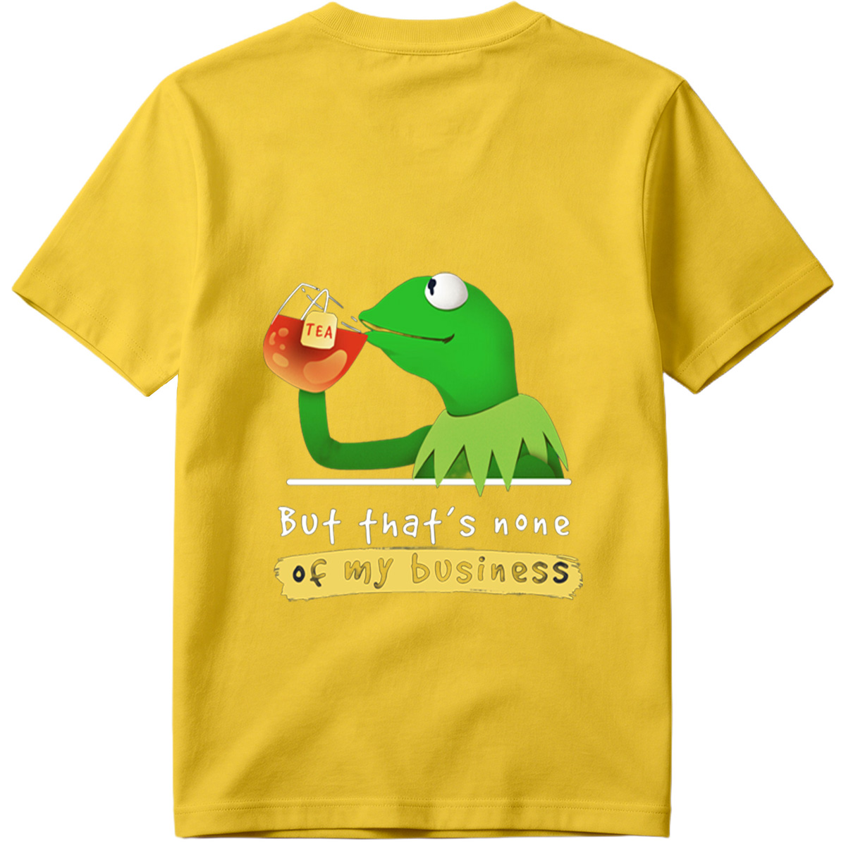Kermit the Frog Sipping Tea: 