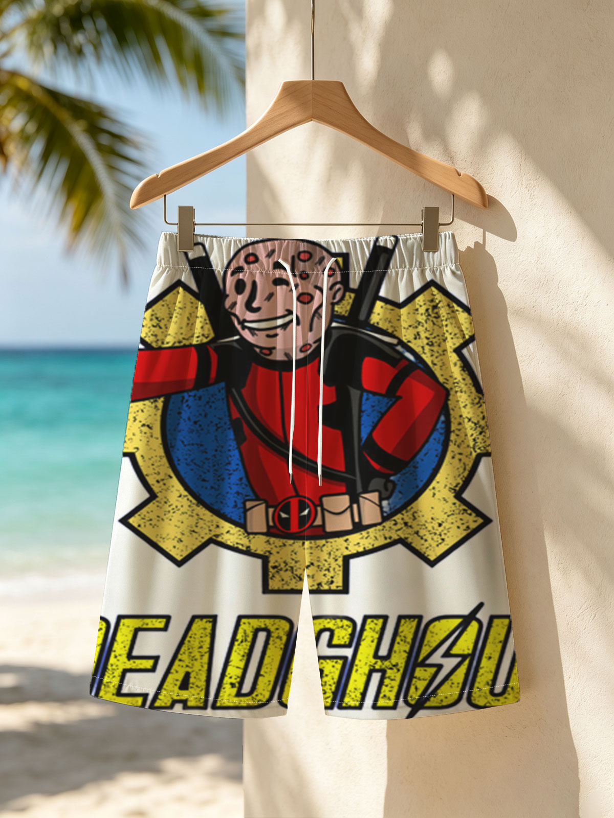 Deadpool: Merc with a Mouth in Action -  Beach shorts