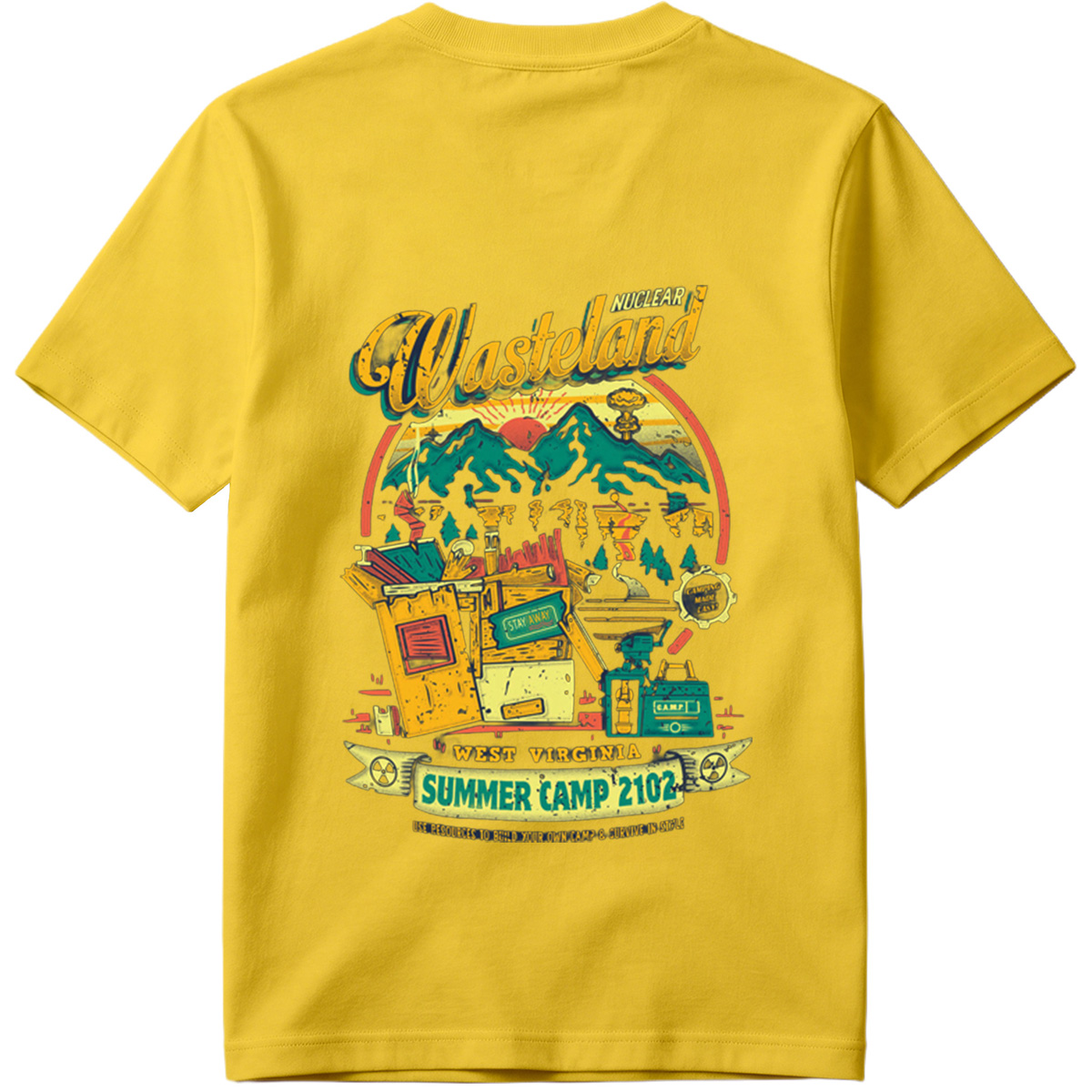 Nuclear Wasteland: Summer Camp 2102 - West Virginia - Tee