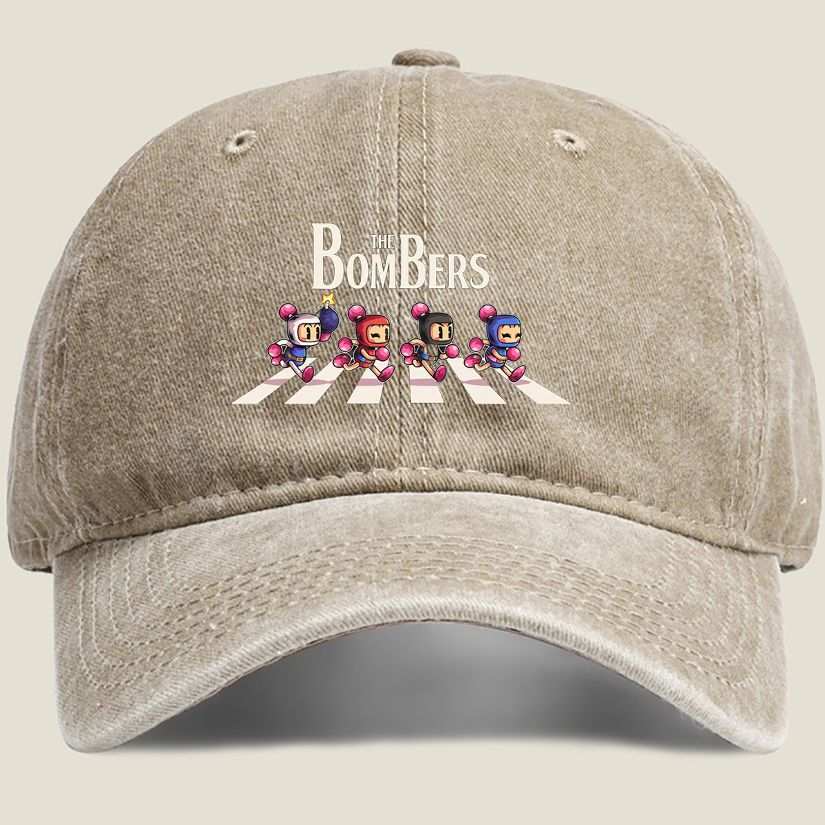 The Bombers: A Crosswalk Adventure - Washed Denim - Baseball Cap