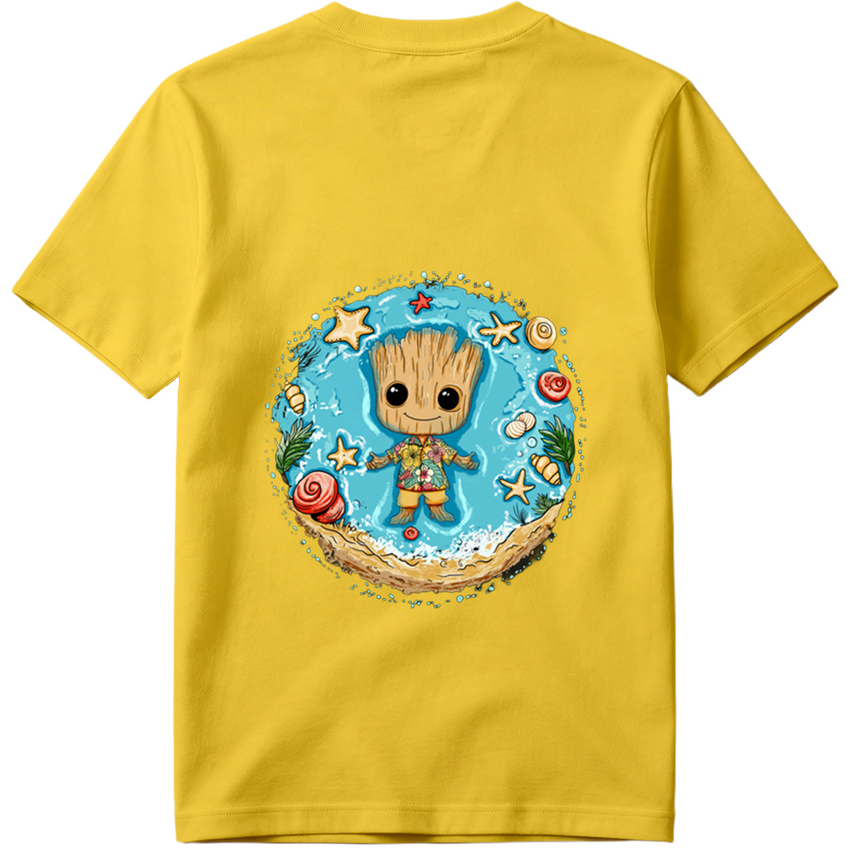 Guardians of the Galaxy - Baby Groot at the Beach - Tee