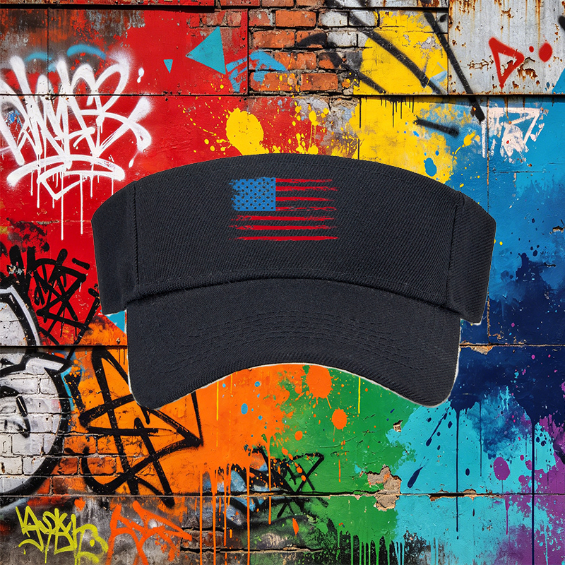 Unisex Classic Mesh Back Cap with American Flag Print - Patriotic Design for Outdoor Activities, Perfect for Adults Seeking Stylish Sun Protection During Beach, Camping, and Travel Adventures